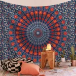 Indian Mandala Tapestry Carpet Blanket Hanging Beach Bohemian - Image 6