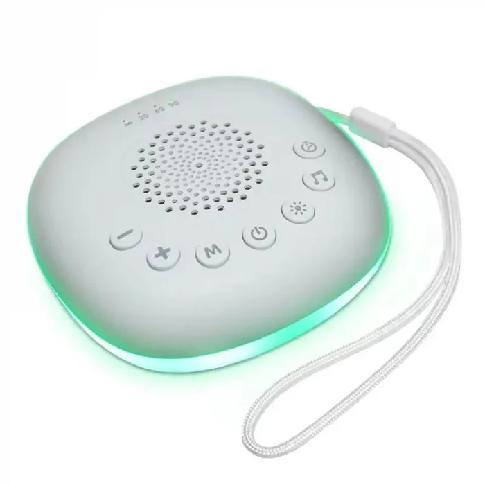Portable White Noise Machine Sleep Aid with LED Breathing Light And 20 Types of Light Music - Meditation Device for Relaxation - Image 7