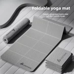 Extra Wide Yoga Mat Thick Foldable Non-Slip Quiet Exercise Mat for Home Workout Fitness 요가매트 - Image 6
