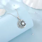 CAOSHI Newly Designed Moon and Sun Vintage Neck Accessories Versatile Design Elegant Daily Wearable Pendant Necklace for Women - Image 7