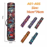 Printed Yoga Bag Yoga Mat Bag Men Women Sports Mat Bag Pilates Mat Backpack Fitness Dance Gym Mat Cover Sports Backpack Hot Sale - Image 4