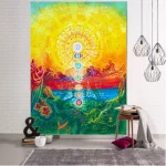 Buddha Mandala Bohemian Tapestry Art Deco Blanket Curtain Hanging Home Bedroom Living Room Decoration tapestry wall hanging - Image 3