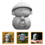 Lantern Statue Ksitigarbha Japanese Buddha Micro Scene Chinese Lanterns Garden Stone 450X350X320CM Imitation Decor - Image 4