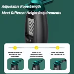 Counting Jump Rope Steel Skipping Exercise Adjustable Fitness Gym Training Home Equipment Sports Adult Student Exam - Image 6