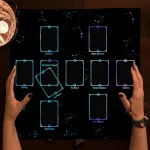 Celtic Cross Flower of Life Tarot Card Tablecloth Altar Cloth Constellation Divination Cloth For Tarot Mat Witchy Home Decor - Image 5