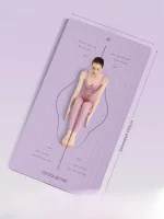 2025 New Profional Ladies Yoga Fitn Mat Anti-Slip o-Absorption Silent Training Mat for Beginner Plant Floral Design - Image 2