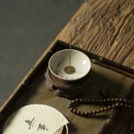 Creative Ceramic Line Incense Burner Household Agarwood Sandalwood Plate Smoking Tea Room Incense Path Incense Insert - Image 3