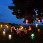 Modern Jellyfish Table Lamp Cartoon Dancing Jellyfish Bedside Lamp Adjustable Color LED Night Light Birthday Gift for Kids New - Image 6