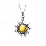 Fashion Moonstone Necklace Crescent Crystal Moon Pendant Vintage Necklaces for Women Female Boho Jewelry Gifts 2025 New Trend - Image 6