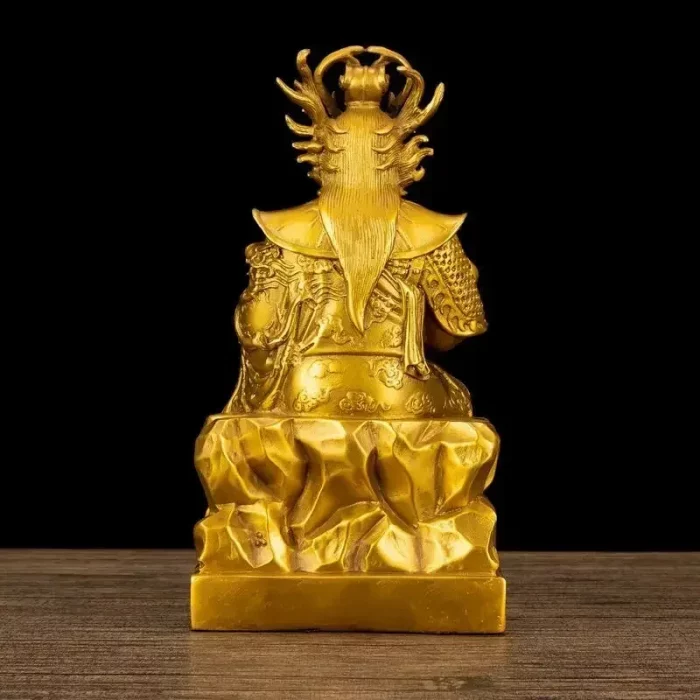 Feng Shui Offerings Buddha Copper Statue of The Dragon King East Sea Statue Home Living Crafts - Image 3
