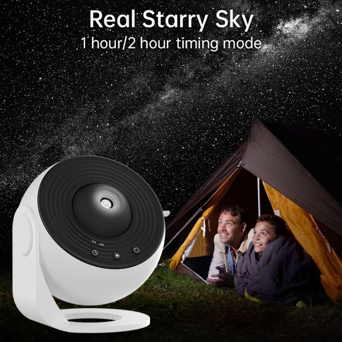 Night Light Galaxy Projector Starry Sky Projector 360° Rotate Planetarium Lamp For Kids Bedroom Valentines Day Gift Wedding Deco - Image 5