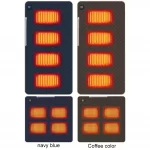 4 Heated Areas Camping Chair Heated Mat USB/Type-C Rechargeable 3 Speed Adjustable Smart Temperature Control Winter Warm Pads - Image 4