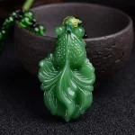 Fashion Classic Natural Chinese Agate Pendant Jade Necklace Charm For Women Men Jewelry Carved Blessing Lucky Amulet Gifts - Image 4