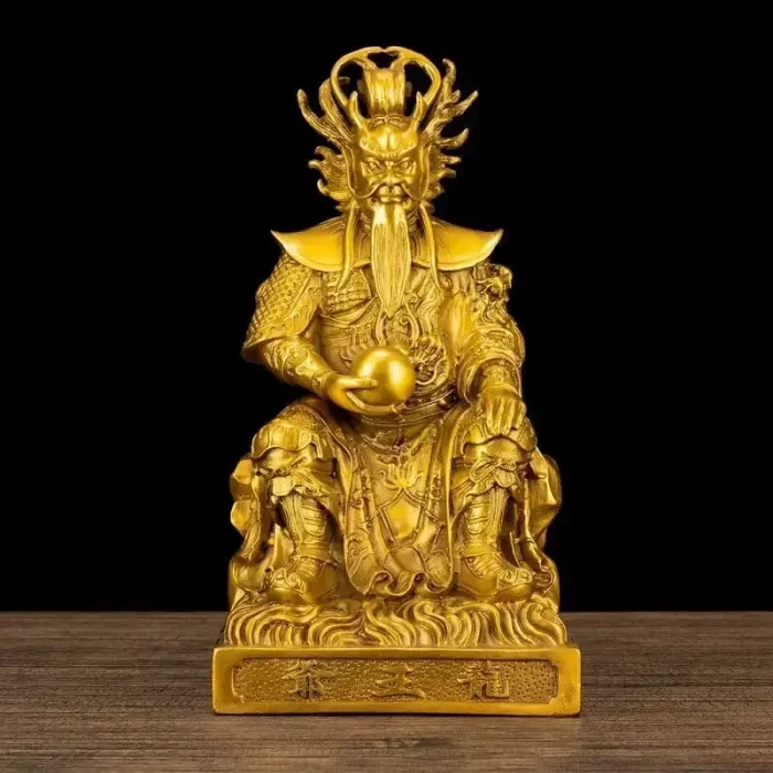 Feng Shui Offerings Buddha Copper Statue of The Dragon King East Sea Statue Home Living Crafts - Image 2