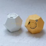 QX2E Timer Cube-Kitchen Timers for Cooking Studying Working Sports White Yellow - Image 3
