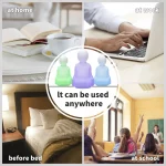 Yoga Assistance Breathing Light Guided Visual Meditation Tool Silicone Night Light bedside luminarias Atmosphere bedroom Lamp - Image 6