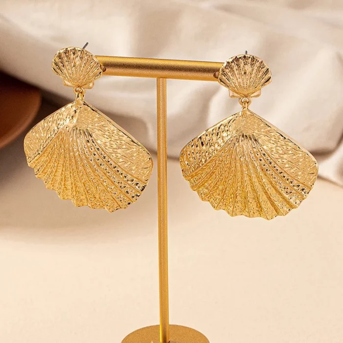 Beach Shell Vintage Women Drop Earrings Exaggerate Trend Fashion Personality Party Gifts Jewelry Exquisite Accessories RG0117 - Image 5