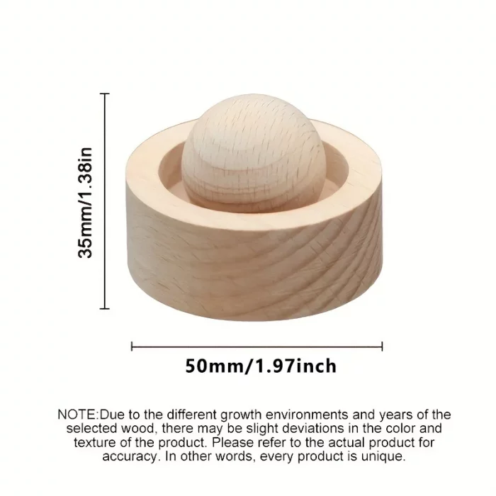 Car & Home Essential Oil Diffuser - Made of Wood Mini Cute Natural Fragrance Diffuser Suitable for Bedroom Living Room Bathroom - Image 7
