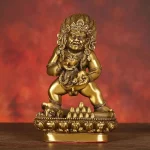 Copper God of Wealth Ornaments Buddha Statue Home Office Enshrined To Attract Wealth Bronze Statue - Image 3