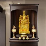 God of Fortune Ornaments Home Living Room Buddha Statue ,Inviting Wealth Into The Treasure Opening Sculptures - Image 5