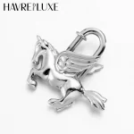 Bag Pendant For Birkin Kelly Bag Pegasus Lock Charm All-steel Animal Metal Lock Bag Pendant High-end Charm Necklace - Image 6