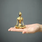 Home Decor Abstract Art Ceramic Yoga Poses Figurine Porcelain Lady Figure Statue Study Office Yoga Studio Ornaments Decorations - Image 2