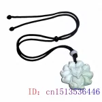Green Natural Real Jade Nine tailed Fox Pendant Necklace Fashion Accessories Gemstones Chinese Talismans Carved Jewelry - Image 6