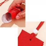 Lucky Spiritual Salt Pouch Spiritual Salt with Sachet Buddhist Spiritual Salt Pouch Necklace Amulet Blessing Sachets Pendant - Image 5