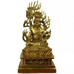 Feng Shui Lucky Copper Attract Wealth Fudomyo Dzong Buddha Statue Home Living Sculptures - Image 3