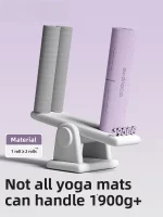 2025 New Profional Ladies Yoga Fitn Mat Anti-Slip o-Absorption Silent Training Mat for Beginner Plant Floral Design - Image 3