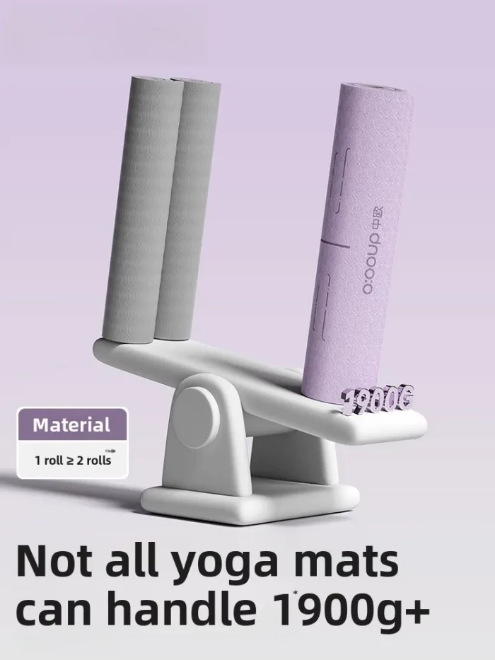 2025 New Profional Ladies Yoga Fitn Mat Anti-Slip o-Absorption Silent Training Mat for Beginner Plant Floral Design - Image 3