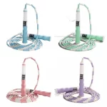 2.5 M Segmented Fitness Jump Rope Signable Adjustable Length Soft Bead Skipping Rope No Hurt Soft Bead Weight Loss Fitness - Image 4