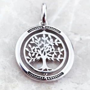 Tree Of Life Pendant Brand New Fine Jewelry Love Accessories 925 Sterling Silver Romantic Gift For Woman