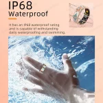 New Color Enamel Craftsmanship Smart Ring Women Sleep Monitoring Blood Oxygen Monitoring Blood Pressure Multi-sport Modes Ring - Image 5