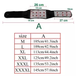 Tcare M - 4XL Adjustable Tourmaline Self Heating Magnetic Therapy Back Waist Support Belt Lumbar Brace Massage Band Health Care - Image 7