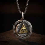 Eye of Horus Necklace Evil Eye Pendant Ancient Egypt Protection Necklace Jewelry Gift Men and Women Spiritual Amulets - Image 2