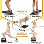 Professional Anti Slip Core Strength Training Wobble Rocker Board Wood Balancing Board for Standing Desk - Image 4