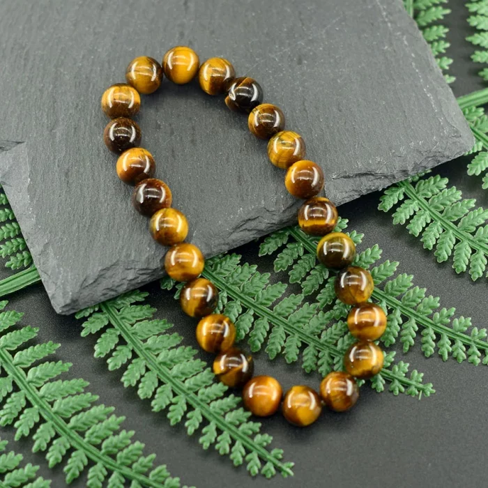 5A Natural Yellow Tiger Eye Bracelets Men Women Charm Beads Stone Jewelry Gain Wealth and Money Bangle One Dollar Item Pulsera - Image 5