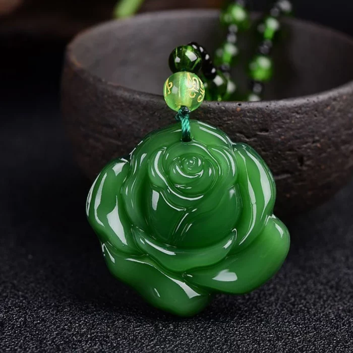 Fashion Classic Natural Chinese Agate Pendant Jade Necklace Charm For Women Men Jewelry Carved Blessing Lucky Amulet Gifts - Image 3