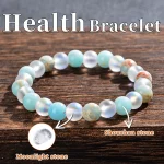 8mm Natural Shoushan Stone Health Bracelet, Bringing Health and Longevity, Fashionable Beaded Bracelet for Men and Women - Image 2