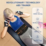 Electric Muscle Stimulator Smart Muscle Toner EMS Abdominal Toning Belt Recharge Portable Slimming Massager Fitness Equipment - Image 5