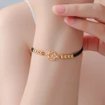 Lucktune Manipura Pendant Bracelet Stainless Steel Yogo Symbol Women's Hand Bracelets Gold Color Amulet Jewelry Spiritual Gifts - Image 7