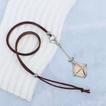 Stainless Steel Design Crystal Cage Keychain Holder Net Metal Chain Stone Collecting Holder Adjustable Pendant Jewelry - Image 4