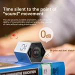 USB Timer LED Digital Kitchen Cooking Alarm Clock Countdown Timer Flip Cube Timer for Time Management, Concentration Improvement - Image 5