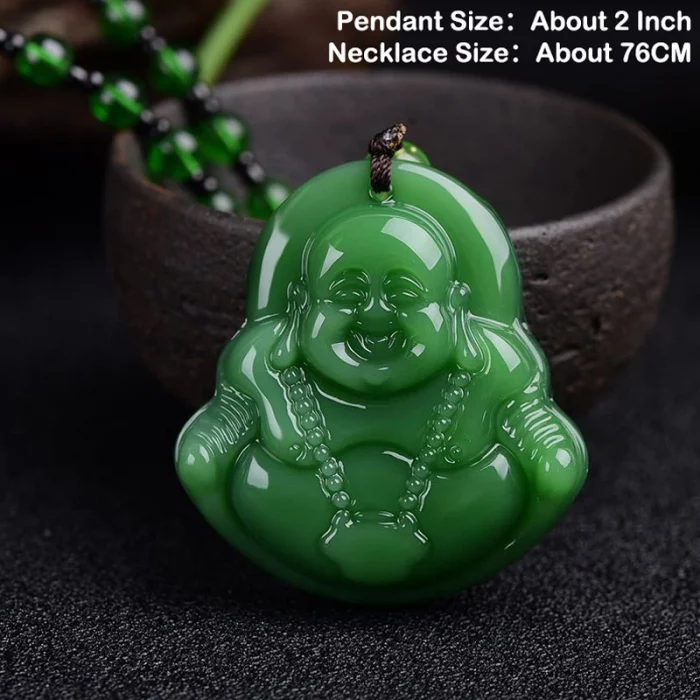 Fashion Classic Natural Chinese Agate Pendant Jade Necklace Charm For Women Men Jewelry Carved Blessing Lucky Amulet Gifts - Image 2