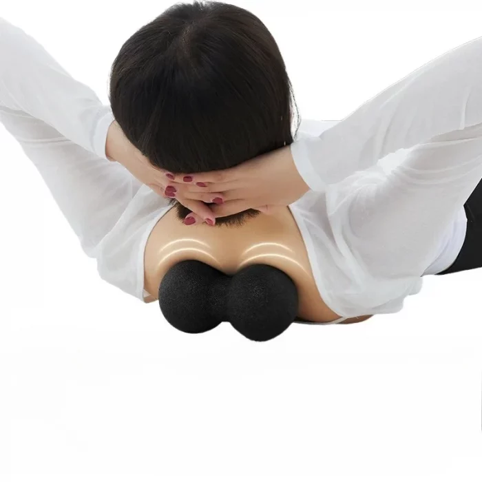 1pc Yoga Solid Peanut Massage Ball for Body Massage Muscle Relaxation Fitness Equipment Pain Relief Neck Support - Image 3