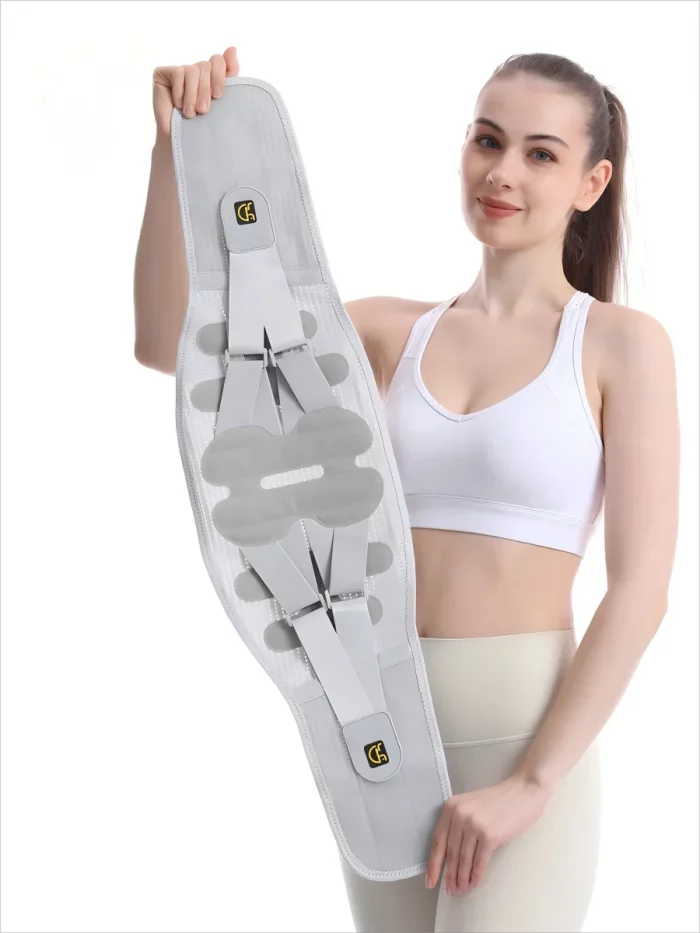 Back Brace Support Belt-Lumbar for Back Pain,Sciatica,Scoliosis,Herniated Disc Adjustable Straps-Lower with 3 Pads for Men&Women - Image 6