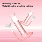 Men and Women's Abdominal Muscle Trainer, Deep Breathing Exercise Dumbbell Set, Lung Capacity Boosting Device - Image 7
