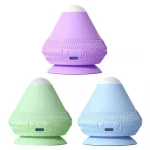 Electric Adsorption Type Massager Ball 2 Adjustable Temperature Vibrate Silicone Massage Cone Trigger Point Ergonomic - Image 5