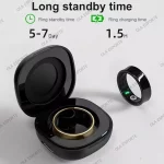 2025 Smart Ring with Charging Case, Blood Pressure Sleep, Health Manager, 5 ATM Waterproof, Multiple Sports Modes For Men Women - Image 4